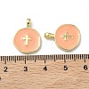 Brass Enamel Pendants KK-G417-01LG-01-3