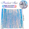 Laser PVC Leather Fabric FIND-WH0139-76B-2