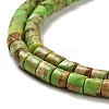 Synthetic Regalite/Imperial Jasper/Sea Sediment Jasper Beads Strands G-F765-E05-01-4