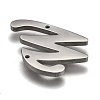 Non-Tarnish 304 Stainless Steel Links Connectors STAS-Y006-60P-W-3