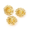 Multi-Petal Brass Bead Caps KK-I669-14G-1