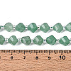 Natural Green Aventurine Beads Strands G-T144-24A-01-5