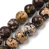 Natural Cherry Blossom Jasper Beads Strands G-C079-A02-05-1