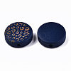 Painted Natural Wood Beads WOOD-T021-49A-02-2