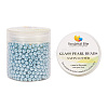 Pearlized Eco-Friendly Dyed Glass Pearl Round Bead HY-PH0002-17-B-8