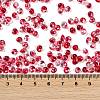 6/0 Spray Paint Fringe Glass Seed Beads SEED-H003-11F-4