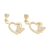 Brass Micro Pave Cubic Zirconia Pendants LS-KK-I475-05G-06-1