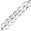 Tarnish Resistant 304 Stainless Steel Curb Chains CHS-S006-JA615-2-2