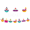 Diwali Theme Paper Flag Banners LS-DIY-NH0011-01B-1
