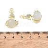 Alloy Rhinestone Pendants FIND-D044-22G-04-3
