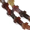 Natural Indian Agate Beads Strands G-I337-A04-02-4
