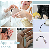 20Pcs Resin & Alloy Mobile Straps HJEW-PH02164-5