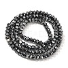 Terahertz Stone Beads Strands G-L613-D02-02-3