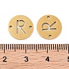 PVD Vacuum Plating 201 Stainless Steel Hollow Flat Round Links FIND-R149-03R-G-3