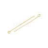 Ion Plating(IP) 304 Stainless Steel Eye Pins STAS-G075-17G-05-2