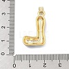 Alloy Enamel Pendants ENAM-S023-01G-L-3
