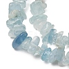 Natural Aquamarine Beads Strands G-E271-96A-01-5