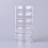 Transparent Acrylic Bead Storage Containers CON-WH0069-50-1