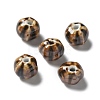 Vintage Porcelain Pumpkin Beads PORC-L080-H09-1