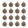 Alloy Pendant Cabochon Settings PALLOY-N156-01S-AB-1