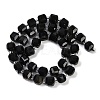 Natural Golden Sheen Obsidian Beads Strands G-B125-O03-01-3