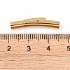 Column 304 Stainless Steel Bayonet Necklace Clasps STAS-O035-05G-3