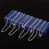 Nickel Free Silver Color Plated Brass Chain Necklaces X-SW028-S-2