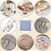 2Pcs Microfiber Cloth Jewelry Storage Bags with Brass Button ABAG-BBC0001-17B-02-5