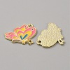 Alloy Enamel Pendants ENAM-WH0063-07F-1