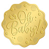 Self Adhesive Gold Foil Embossed Stickers DIY-WH0211-289-1