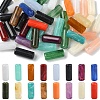 30Pcs 3 Colors Column Imitation Gemstone Acrylic Beads OACR-YW0002-52A-2