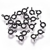 304 Stainless Steel Spring Ring Clasps Ion Plating(IP) STAS-F224-02B-A-1