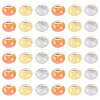 150Pcs Opaque Resin European Beads RESI-TA0004-61A-1