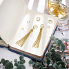 BENECREAT Tassel Dangle Earrings DIY Making Kit DIY-BC0004-46-5