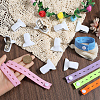 5Pcs 5 Colors Polyester Clothes Organizer Elastic Bands FIND-CN0001-67A-3