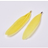 Goose Feather Big Pendants IFIN-WH0051-73-1