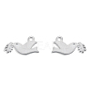 Non-Tarnish 201 Stainless Steel Charms STAS-N098-130P-1