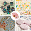 30Pcs Gold Stamping Moon Star Organza Drawstring Gift Bags ABAG-TA0002-21G-9
