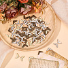 96Pcs 3 Colors Iron Bag Decorate Corners Protector PURS-CP0001-06-4