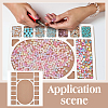 Wooden Bead Design Boards WOOD-WH0042-26C-6