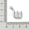 Rack Plating Brass with ABS Plastic Pearl European Dangle Charms KK-G501-02W-P-3