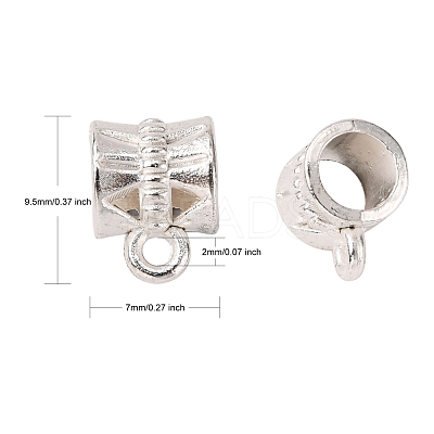 Zinc Alloy European Tube Bails MPDL-H120-S-1