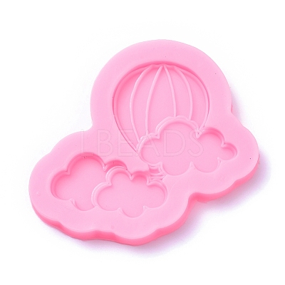Food Grade Hydrogen Balloon & Cloud Silicone Molds X-DIY-F045-11-1