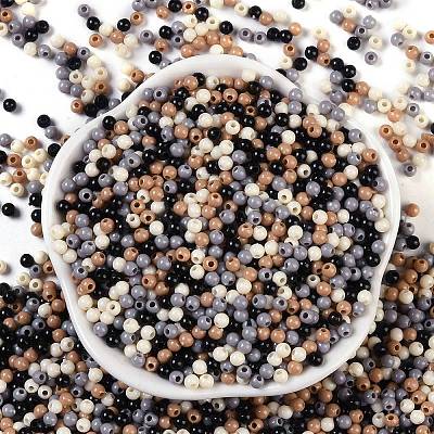 Opaque Acrylic Beads OACR-H118-07A-02-1