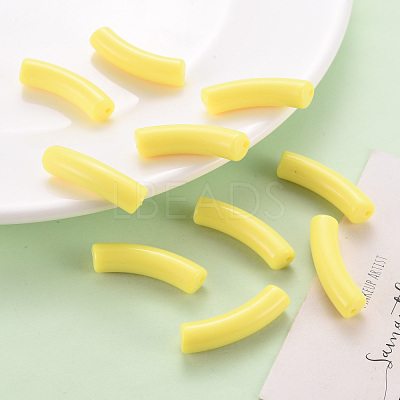 Opaque Acrylic Beads MACR-S372-002B-S024-1