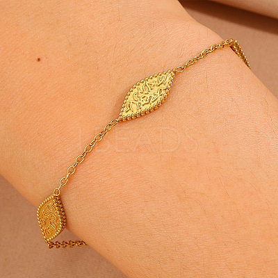 304 Stainless Steel Link Bracelets WG31B8D-01-1