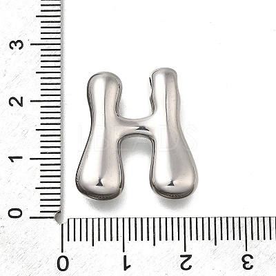 304 Stainless Steel Pendants STAS-S166-02P-08-1