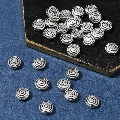 30Pcs Tibetan Style Alloy Beads TIBEB-FS0001-12-1