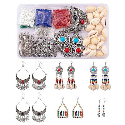 DIY Earring Making Kits DIY-SZ0008-20-1