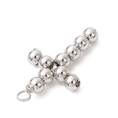 Brass Beaded Pendants PALLOY-JF04054-02-1
